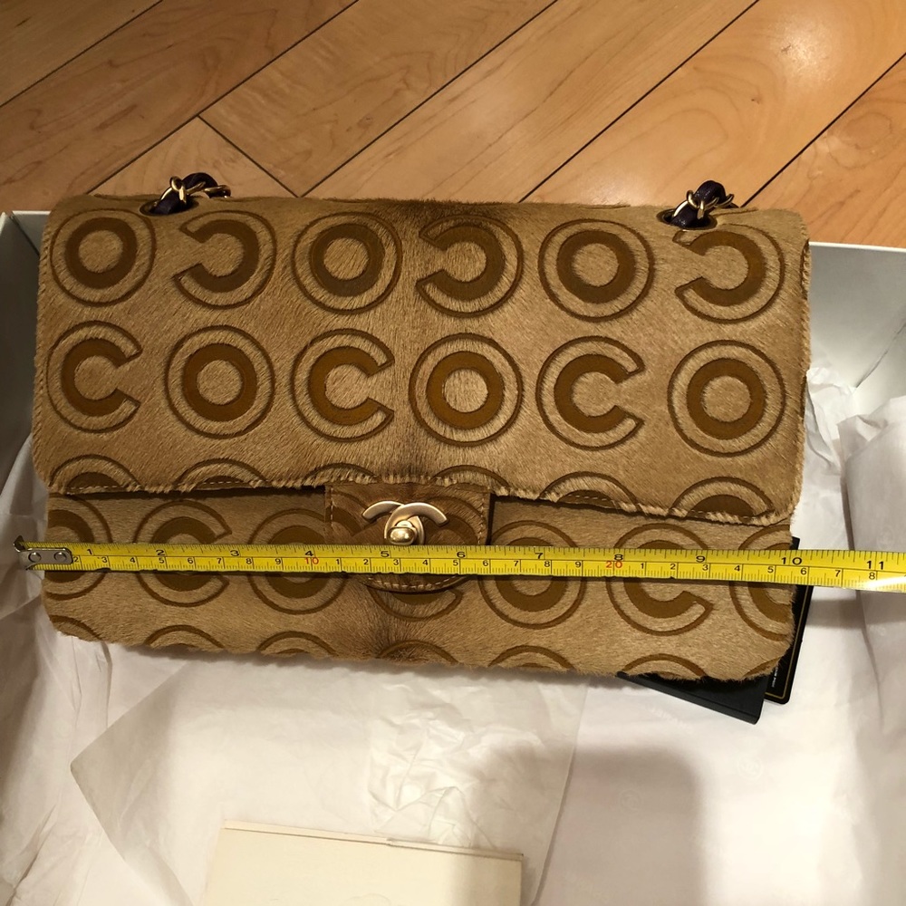 Pony hair Chanel classic flap - Picture 5 of 7